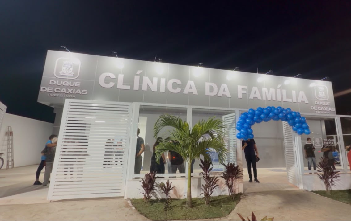 PREFEITURA DE DUQUE DE CAXIAS INAUGUROU A CLÍNICA DA FAMÍLIA SARACURUNA, A 29ª UNIDADE DO MUNICÍPIO