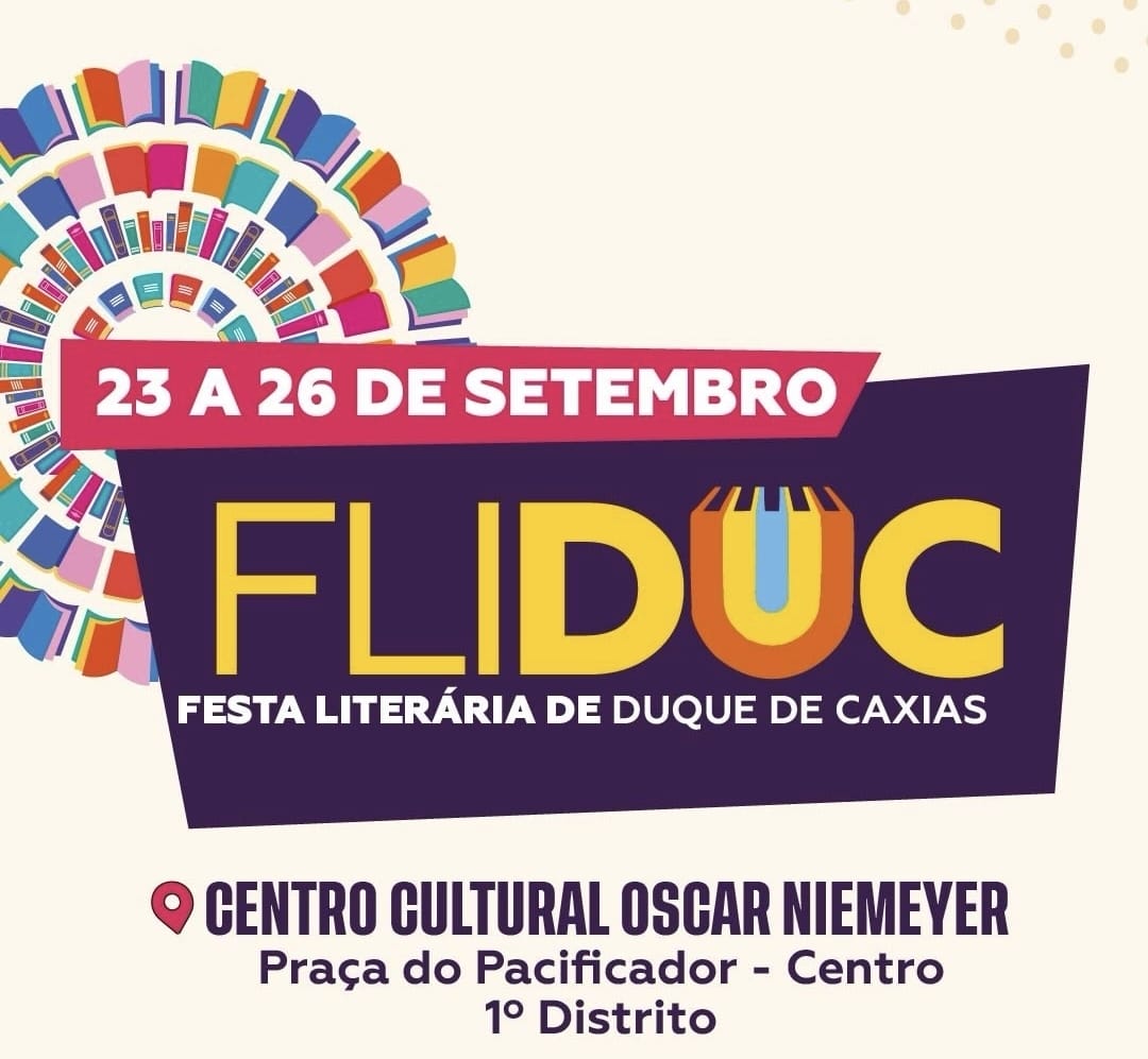 FLIDUC REUNIRÁ DIVERSIDADE E ORGULHO TERRITORIAL EM DUQUE DE CAXIAS