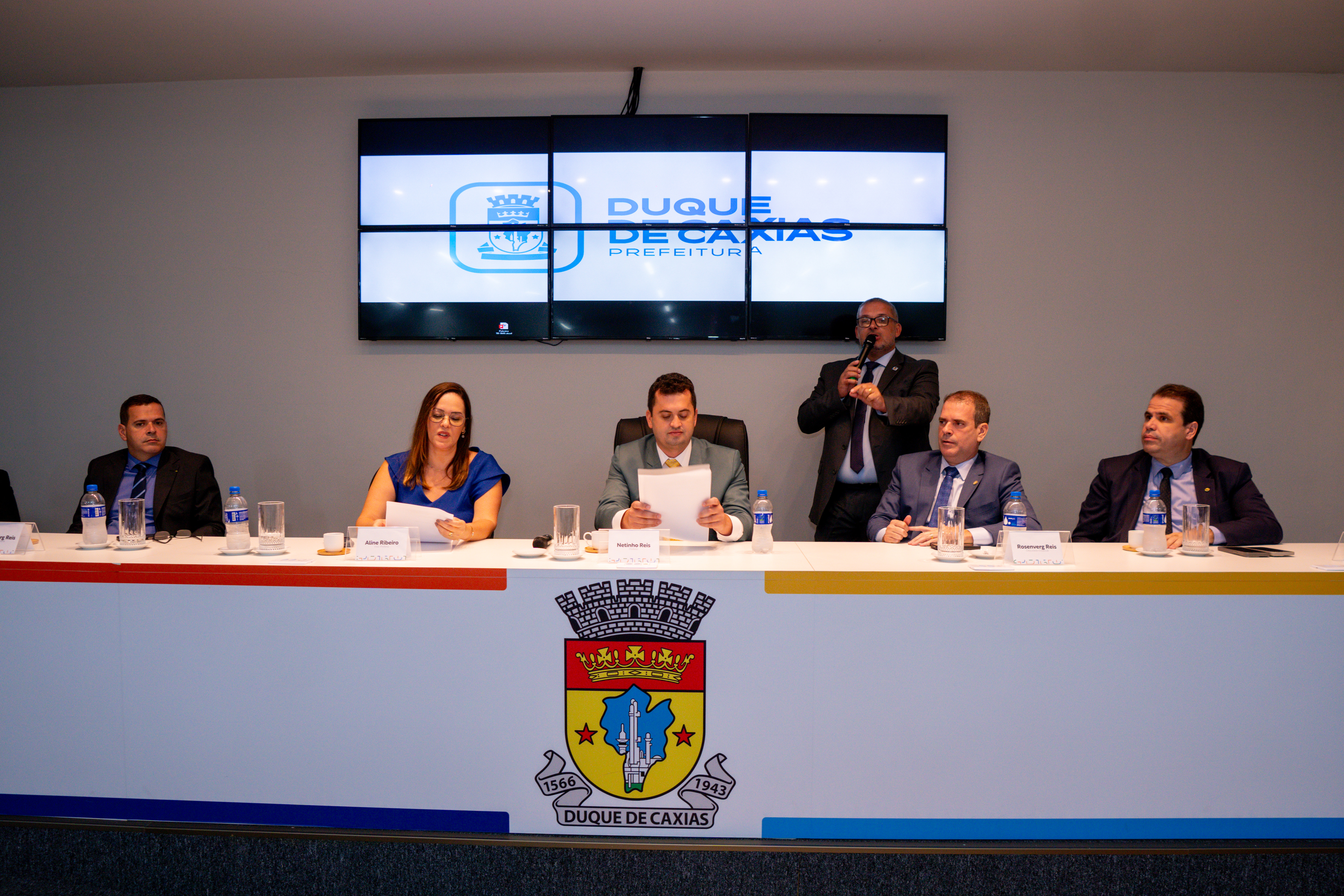 Cerim&ocirc;nia de nomea&ccedil;&atilde;o dos secret&aacute;rios